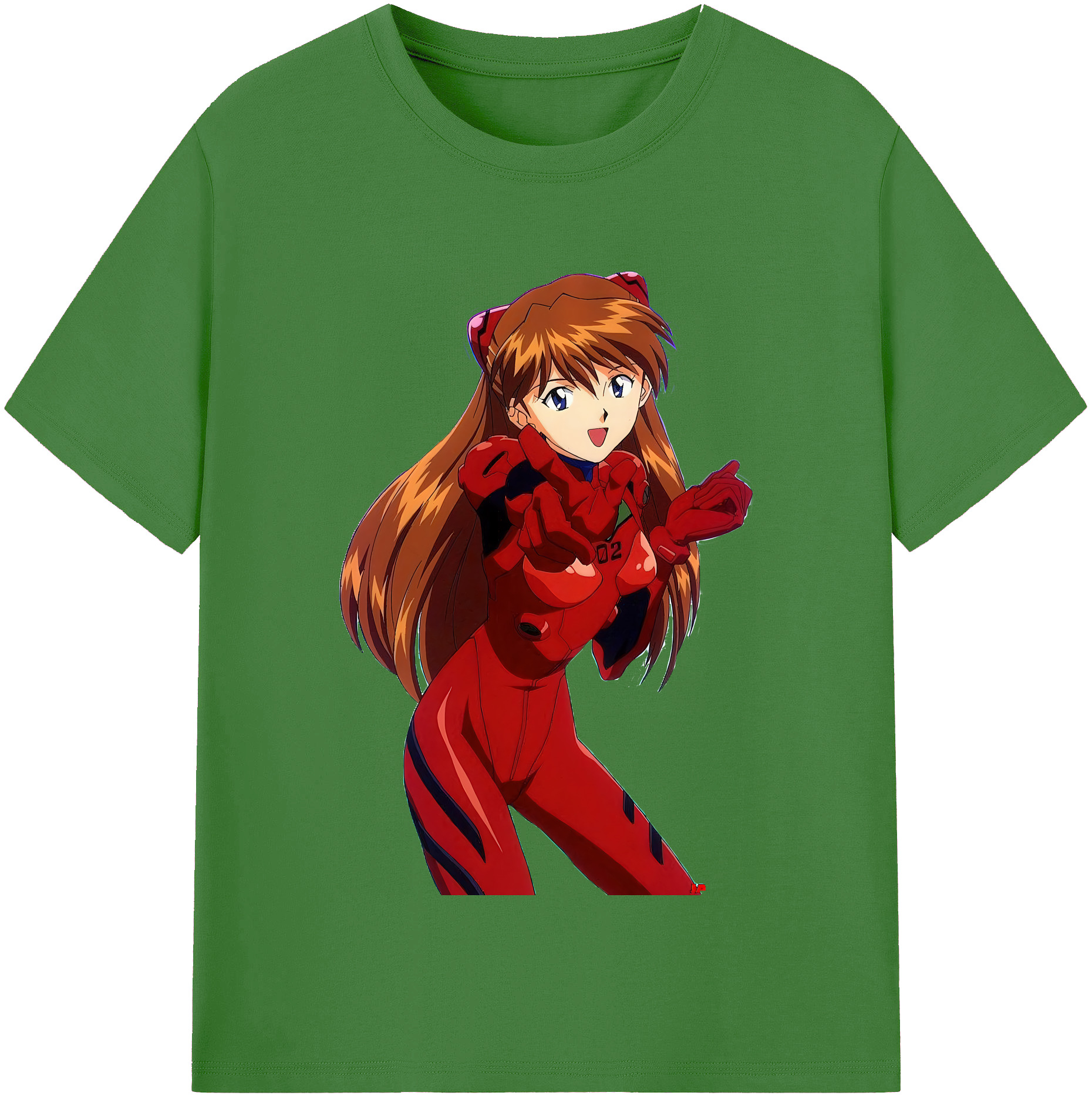 （画像用） EVA 新世紀エヴァンゲリオン レディースカジュアルプリントTシャツ（綿100％）